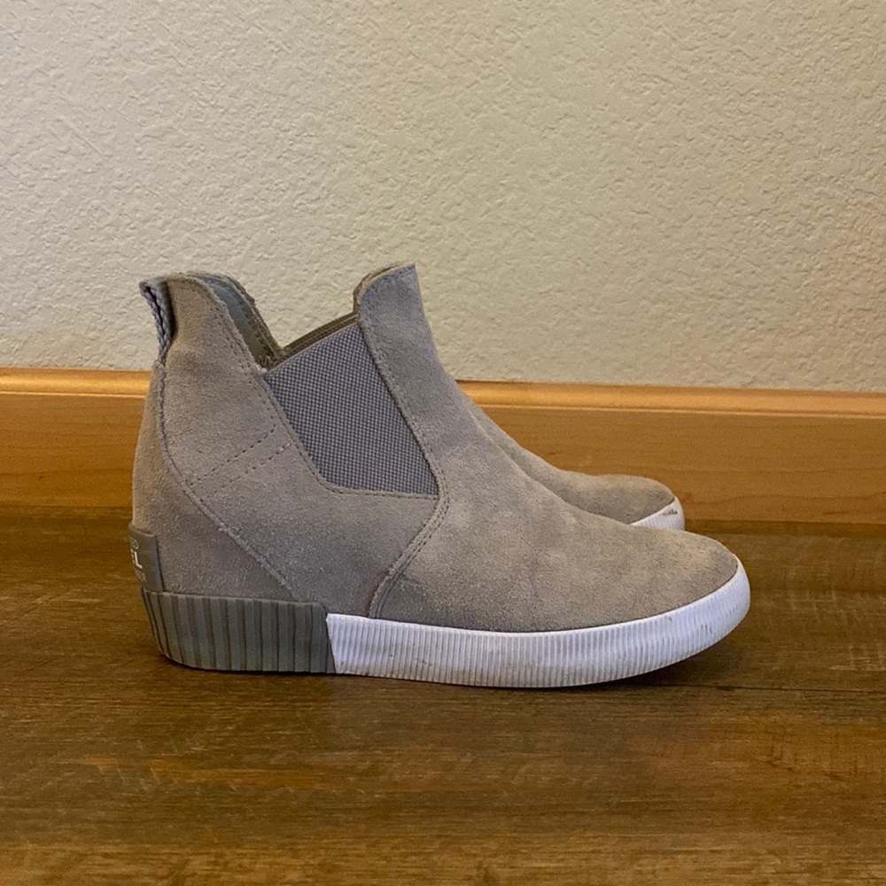 Sorel Out N About slip on wedge bootie